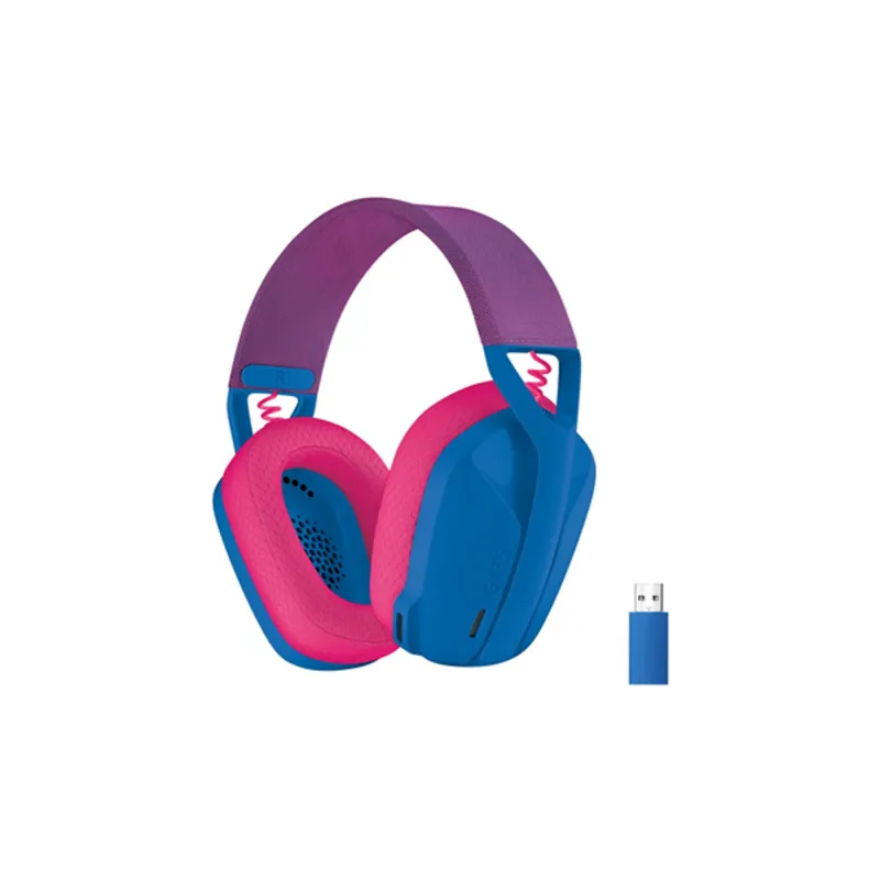Logitech G435 Lightspeed Wireless kék gamer headset + Logitech G Pro Hero Gaming USB egér (991-000527) Logitech G435 Lightspeed Wireless kék gamer headset + Logitech G Pro Hero Gaming USB egér (991-000527)
