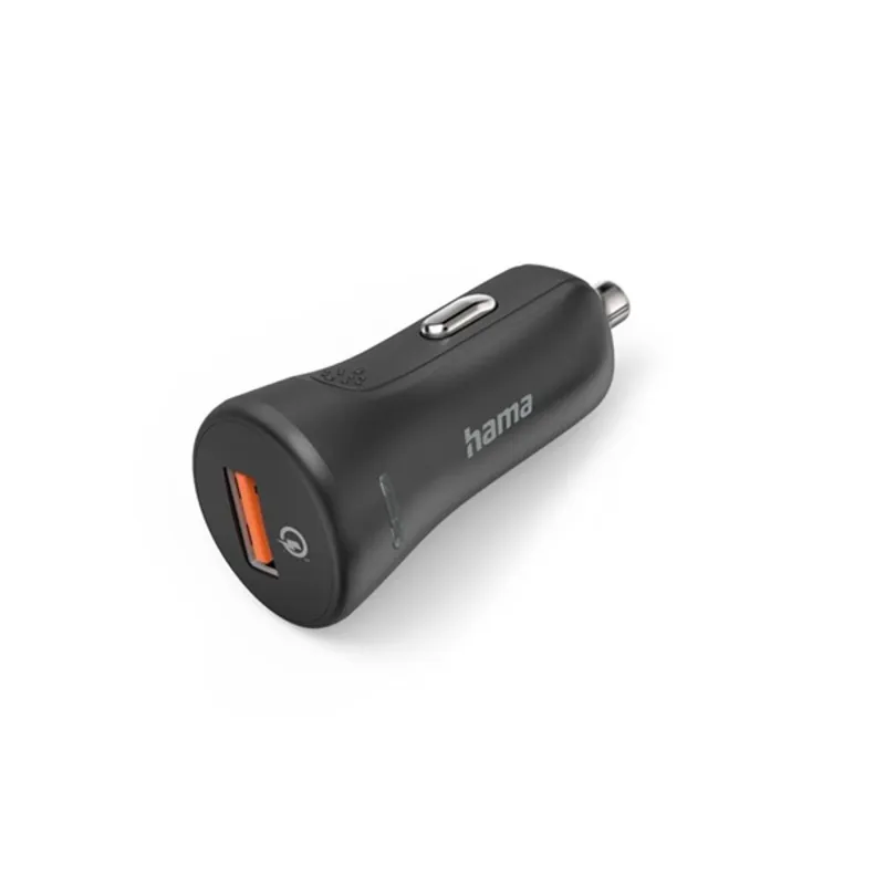 Hama Quick Charge 3.0 Fast Charger for Car 19.5W Black Hama Quick Charge 3.0 Fast Charger for Car 19.5W Black