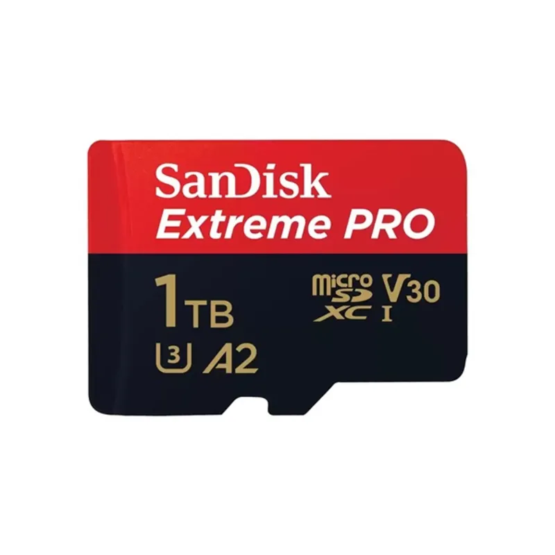 Sandisk 00214508 1TB SD micro Extreme Pro (SDXC Class 10 UHS-I U3) memóriakártya adapterrel Sandisk 00214508 1TB SD micro Extreme Pro (SDXC Class 10 UHS-I U3) memóriakártya adapterrel