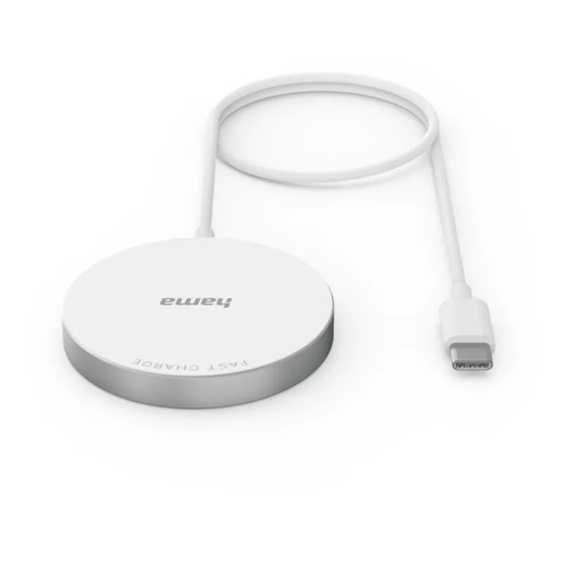 Hama Magcharge 15W Wireless Charger White Hama Magcharge 15W Wireless Charger White