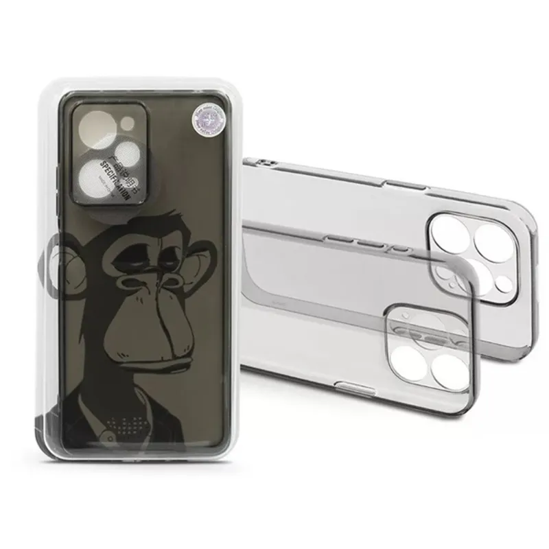 Haffner HF272615 Xiaomi Redmi Note 12 Pro 5G/Poco X5 Pro 5G Gray Monkey átlátszó szilikon hátlap Haffner HF272615 Xiaomi Redmi Note 12 Pro 5G/Poco X5 Pro 5G Gray Monkey átlátszó szilikon hátlap