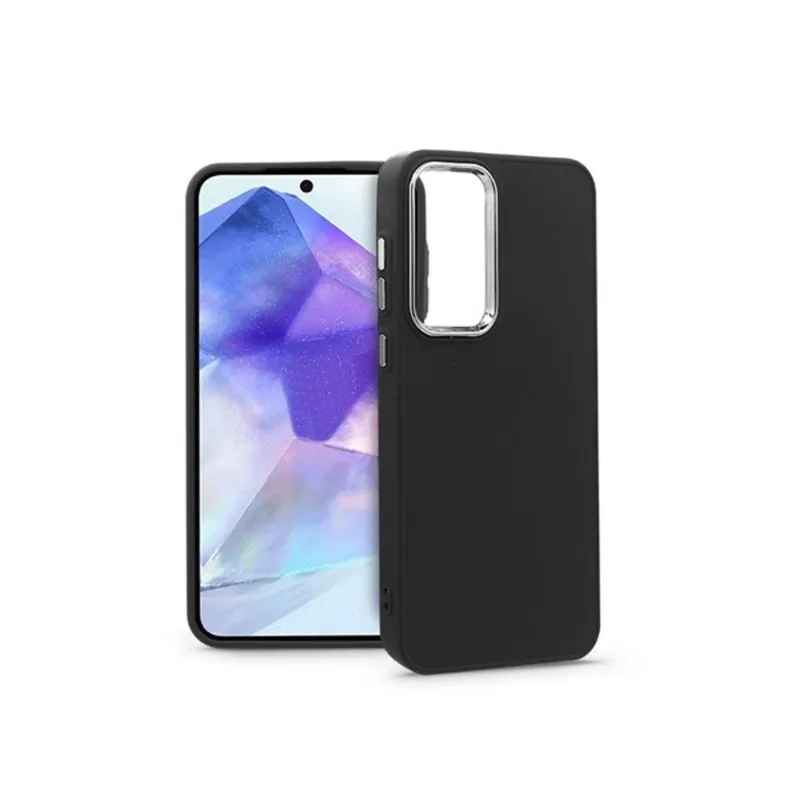 Haffner HF267949 Samsung Galaxy A55 5G Frame fekete szilikon hátlap Haffner HF267949 Samsung Galaxy A55 5G Frame fekete szilikon hátlap