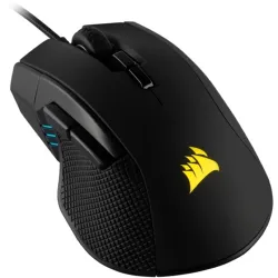 CORSAIR Vezetékes Egér Gaming, IRONCLAW RGB FPS/MOBA, 7 programozható gomb, RGB Világítás, 18000dpi, fekete