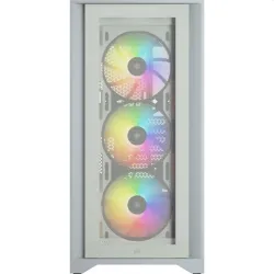 Corsair iCUE 4000X RGB Tempered Glass mid tower white