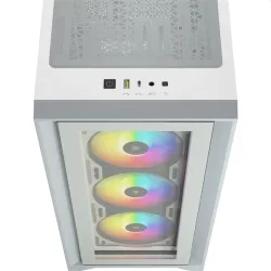 Corsair iCUE 4000X RGB Tempered Glass mid tower white