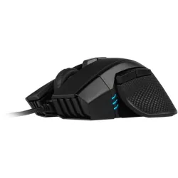 CORSAIR Vezetékes Egér Gaming, IRONCLAW RGB FPS/MOBA, 7 programozható gomb, RGB Világítás, 18000dpi, fekete