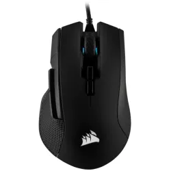 CORSAIR Vezetékes Egér Gaming, IRONCLAW RGB FPS/MOBA, 7 programozható gomb, RGB Világítás, 18000dpi, fekete