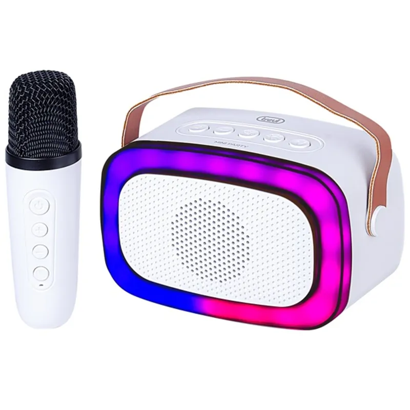 Trevi XR8A01 hordozható fehér gyermek Bluetooth party box Trevi XR8A01 hordozható fehér gyermek Bluetooth party box