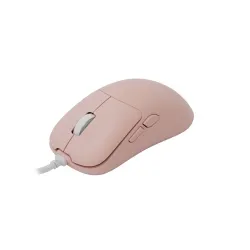 WHITE SHARK GRAPHENE-P, GM-5014P gamer egér,6D, pink, 6200 dpi, RGB