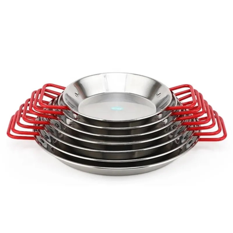 TOO KT-314 Paella serpenyő szilikon fogóval 32 cm TOO KT-314 Paella serpenyő szilikon fogóval 32 cm