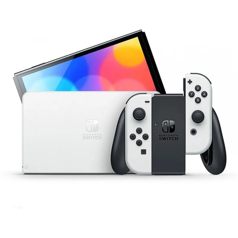 Nintendo Switch (OLED modell) fehér-fekete (NSH008) Nintendo Switch (OLED modell) fehér-fekete (NSH008)