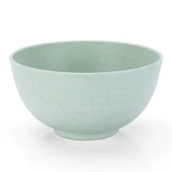 TOO KT-103 5 db-os vegyes színekben búzaszalma műanyag tál szett, 12×6.5 cm