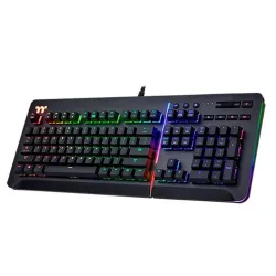Billentyűzet Ttesports Level 20 RGB (Cherry MX blue) US USB gamer