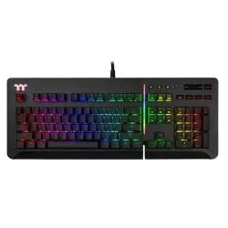 Billentyűzet Ttesports Level 20 RGB (Cherry MX blue) US USB gamer
