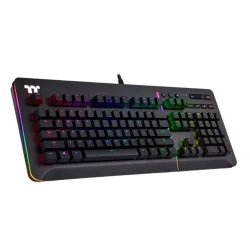 Thermaltake TT eSports Level 20 RGB Razer Green Gaming Keyboard Black US