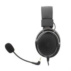 WHITE SHARK GORILLA-B/G, GH-2341-B/G gamer fejhallgató, fekete/ezüst, (3.5 Jack)