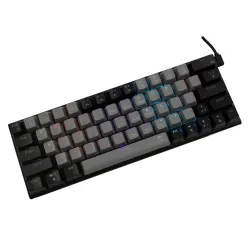 WHITE SHARK WAKIZASHI-G-B/BL-US, GK-002172-G-B/BL-US szürke/fekete mechanikus gamer billentyűzet, angol