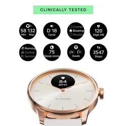 Withings Scanwatch Light 37mm Sand