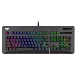 Thermaltake TT eSports Level 20 GT RGB (Cherry MX Blue) Mechanical Gaming Keyboard Black US