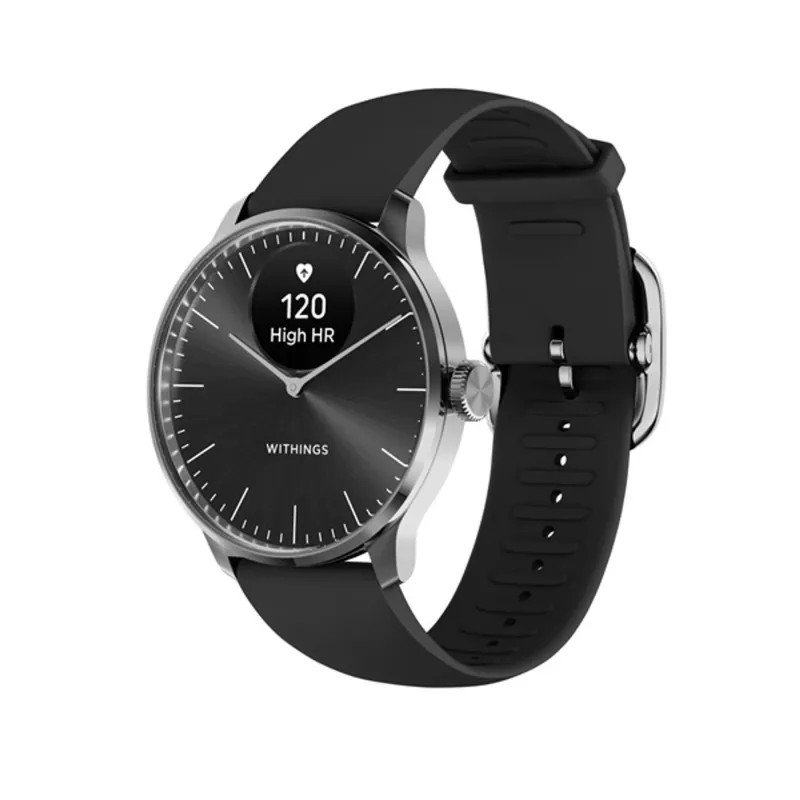Withings HWA11-model 5 ScanWatch Light 37mm fekete okosóra Withings HWA11-model 5 ScanWatch Light 37mm fekete okosóra