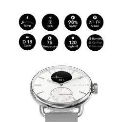 Withings Scanwatch 2 38mm Pearl White