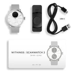 Withings Scanwatch 2 38mm Pearl White