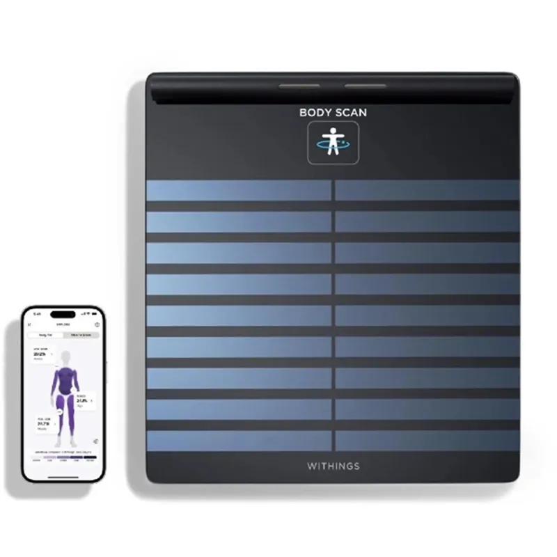 Withings Body Scan fekete személymérleg Withings Body Scan fekete személymérleg