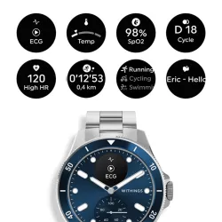 Withings Scanwatch Nova 42mm Blue