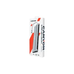 Canyon Multiport Docking Station with 14 ports: Type c data+Audio+Type C PD3.0 100W+SD+TF+2*USB3.0+USB2.0+RJ45+2*HDMI+VG