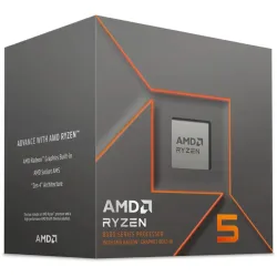 AMD Processzor - Ryzen 5 8600G (4300Mhz 16MBL3 Cache 4nm 65W AM5) BOX