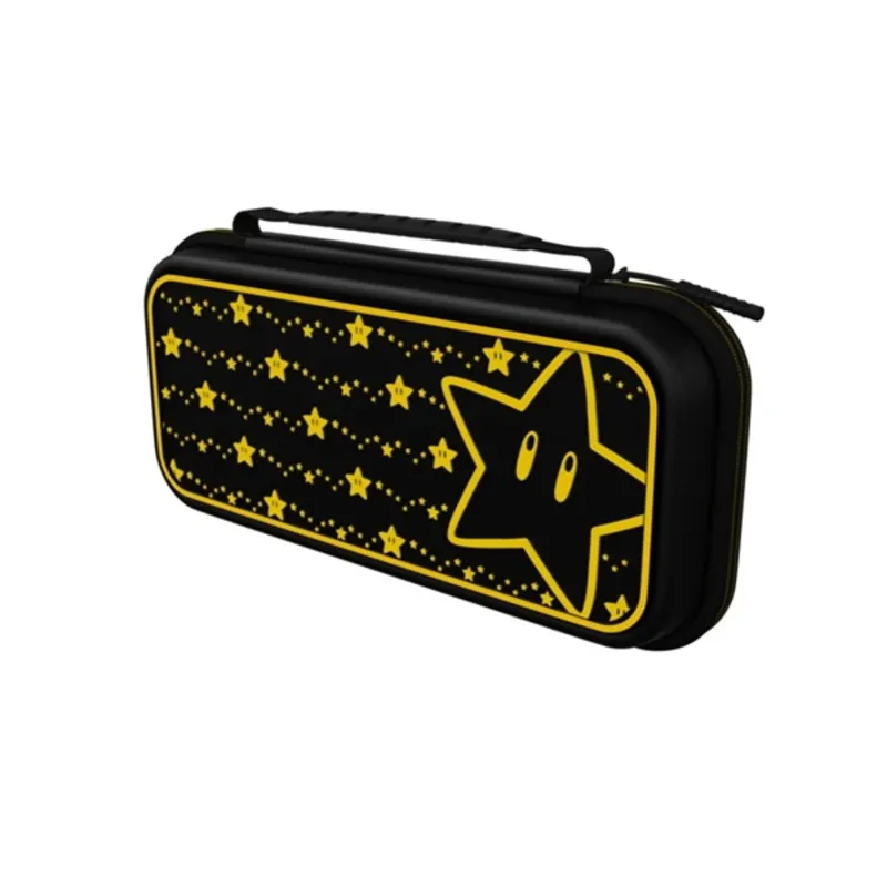PDP Plus Glow Nintendo Switch/Lite/OLED Super Star Glow in the Dark Case Black/Yellow PDP Plus Glow Nintendo Switch/Lite/OLED Super Star Glow in the Dark Case Black/Yellow