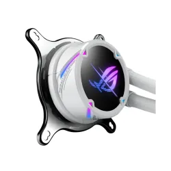 Asus ROG Strix LC II 240 ARBG White Edition processzor vízhűtő fehér