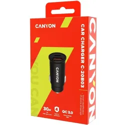 Canyon CNS-CCA20B03 Car Charger Black