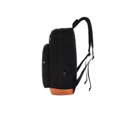 Canyon BPS-5 15,6" notebook poliészter oldaltáska fekete-narancssárga 22,5L