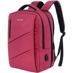 CANYON BPE-5 Backpack for 15.6" laptops - Burgundy