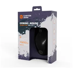 CANYON mouse  Accepter GM-211 RGB 6buttons Wired Black