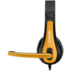 Canyon CNS-CHSC1 fekete-sárga headset