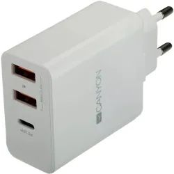 Canyon CNE-CHA08W USB hálózati töltő fehér