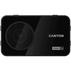 CANYON car recorder DVR10GPS FullHD 1080p Wi-Fi GPS Black
