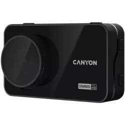 CANYON car recorder DVR10GPS FullHD 1080p Wi-Fi GPS Black