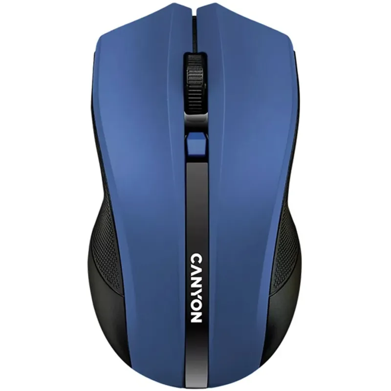 CANYON Vezeték Nélküli Egér, Optikai, 4 gombos, 1600dpi, 2db elemmel, kék - CNE-CMSW05BL CANYON Vezeték Nélküli Egér, Optikai, 4 gombos, 1600dpi, 2db elemmel, kék - CNE-CMSW05BL
