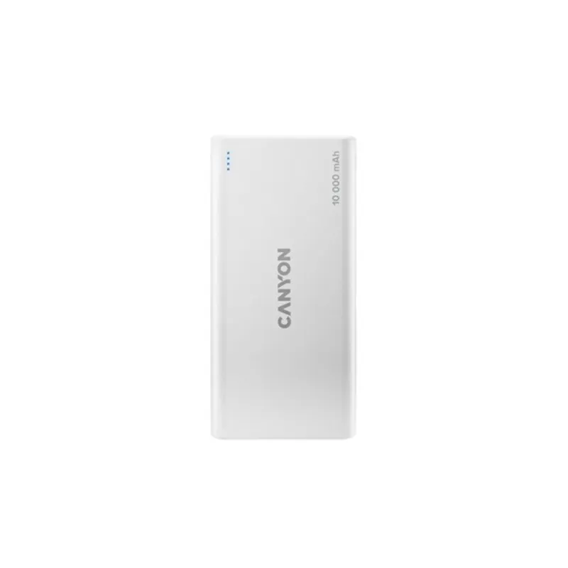 Canyon PB-108 10000mAh LiPo powerbank fehér (Lightning bemenet) Canyon PB-108 10000mAh LiPo powerbank fehér (Lightning bemenet)