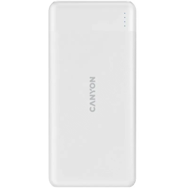 CANYON power bank PB-109 10000 mAh PD 18W QC 3.0 20W White CANYON power bank PB-109 10000 mAh PD 18W QC 3.0 20W White