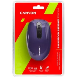 Canyon CNS-CMSW09V Dual-mode Wireless mouse Violet