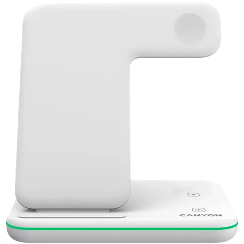Canyon WS-303 3-in-1 Wireless Charging Station White Canyon WS-303 3-in-1 Wireless Charging Station White