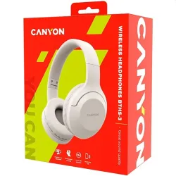 CANYON BTHS-3 Wireless headphones - Beige