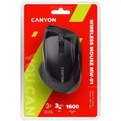 Canyon CNS-CMSW01B vezeték nélküli egér fekete