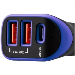 Canyon C-08 18W univerzális autós töltő adapter (USB-C PD)
