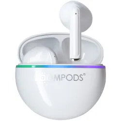Boompods Earshot True Wireless Bluetooth fehér fülhallgató