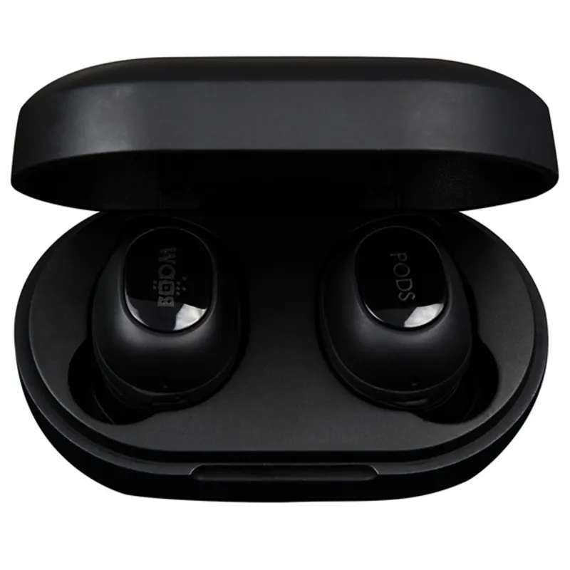 Boompods Boombuds GS True Wireless Bluetooth fekete fülhallgató Boompods Boombuds GS True Wireless Bluetooth fekete fülhallgató